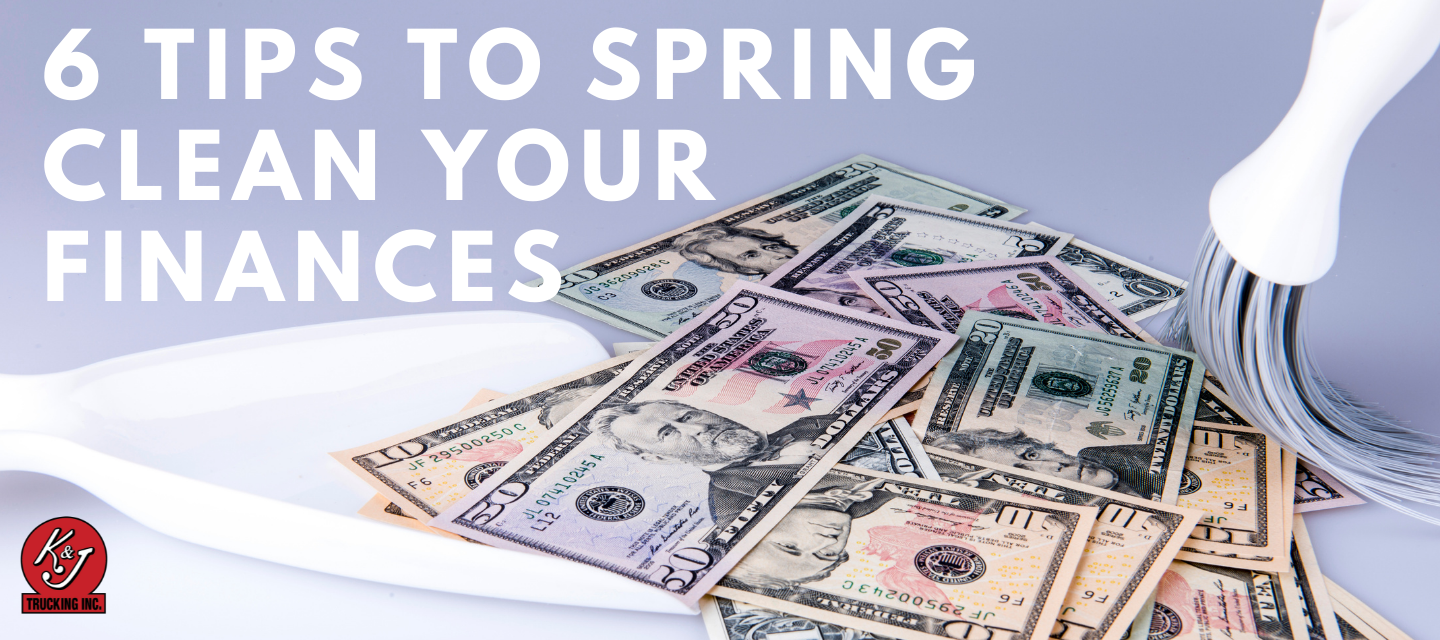 6 TIPS TO SPRING CLEAN YOUR FINANCES