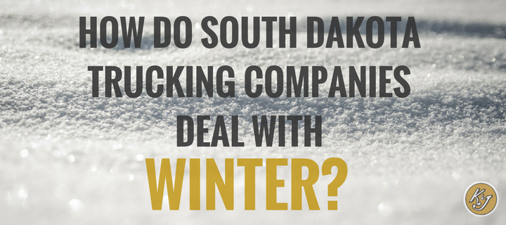 How Do South Dakota Trucking Companies Deal With Winter?