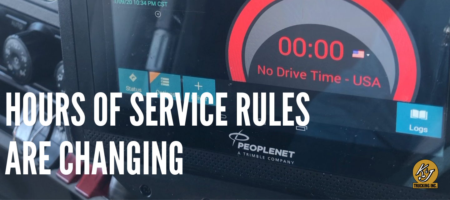 Hours of Service Rules Are Changing!