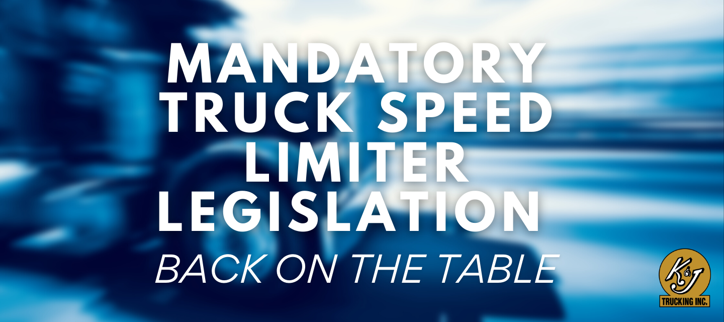 Mandatory Truck Speed Limiter Legislation Back on the Table